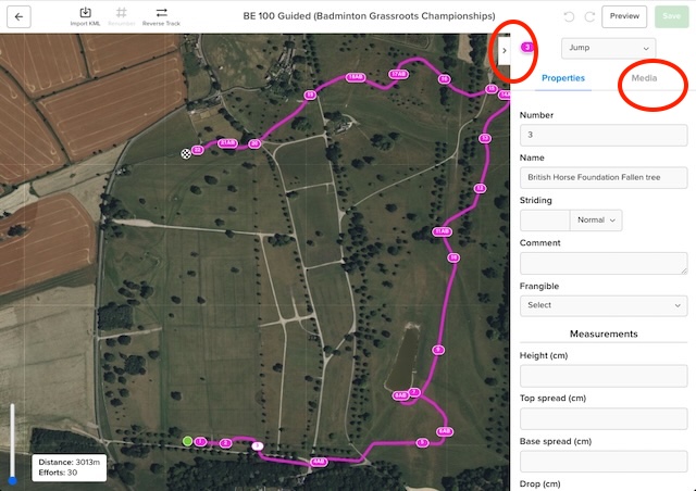 edit track and fences